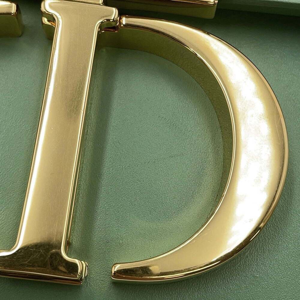 CHRISTIAN DIOR Green Leather Shoulder Bag - Picture 11 of 16